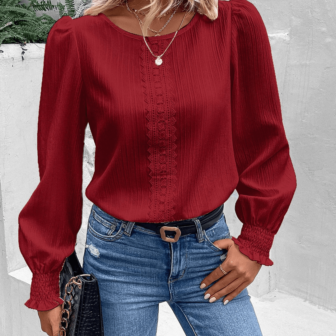 Komfortabel Damebluse - Lana