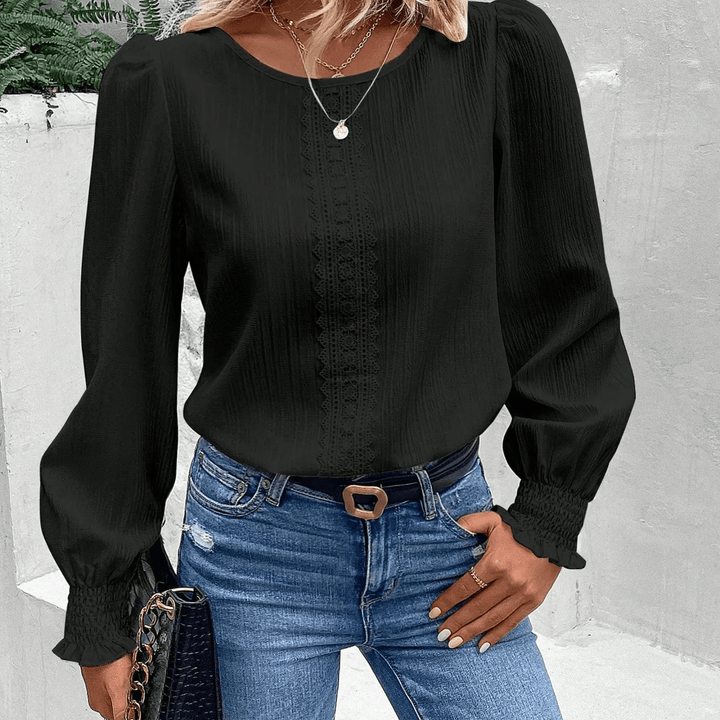 Komfortabel Damebluse - Lana