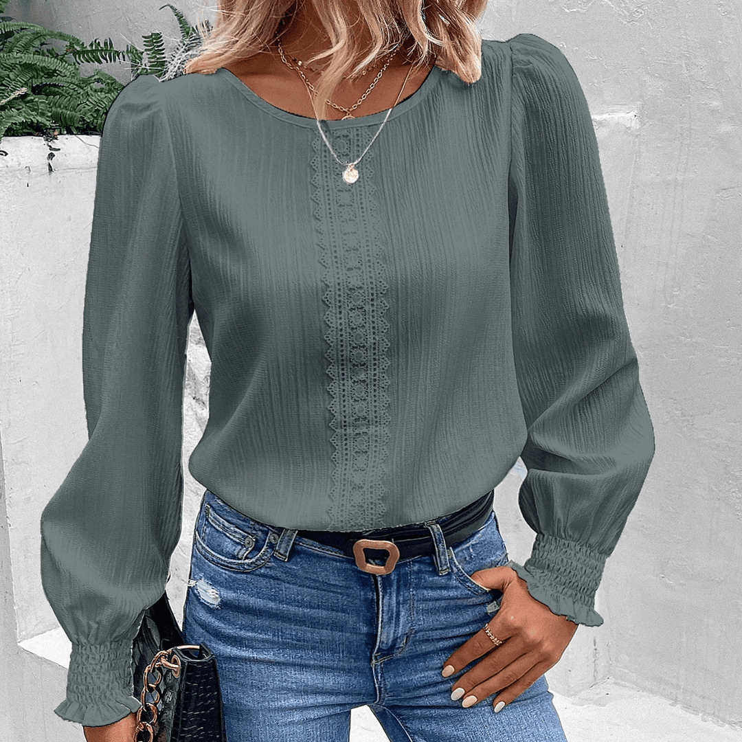 Komfortabel Damebluse - Lana