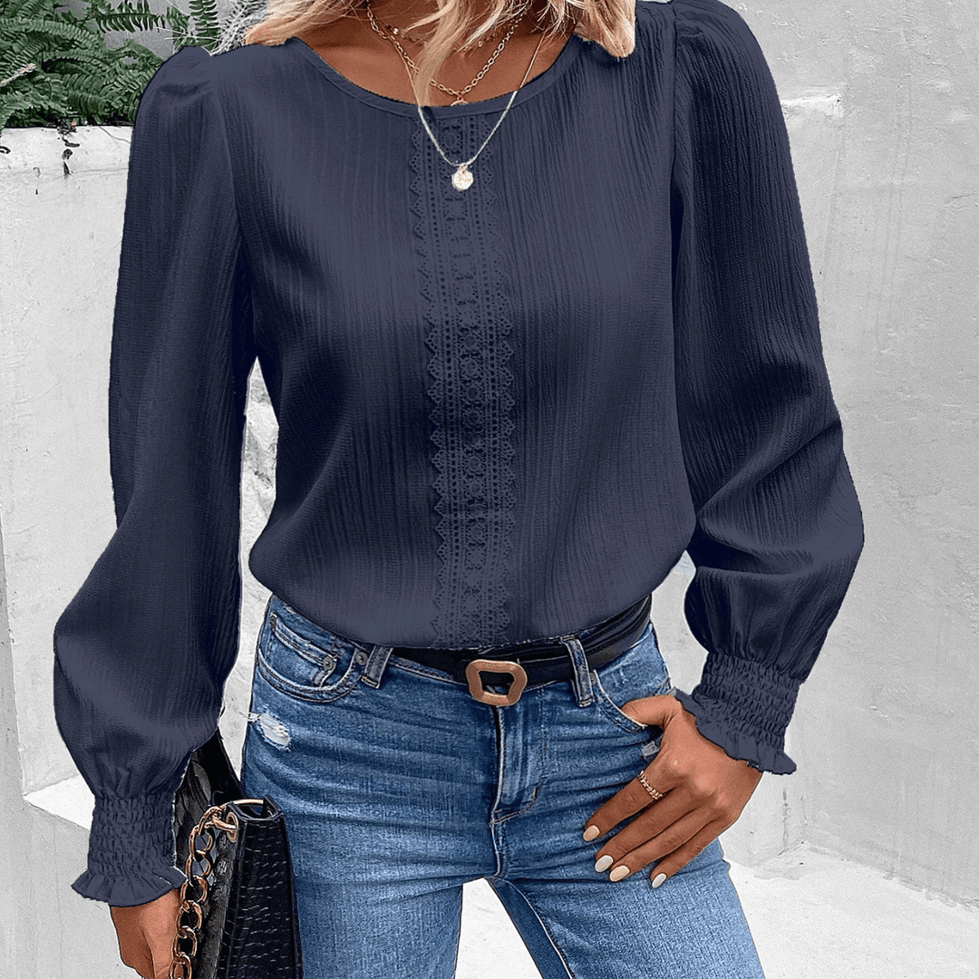 Komfortabel Damebluse - Lana