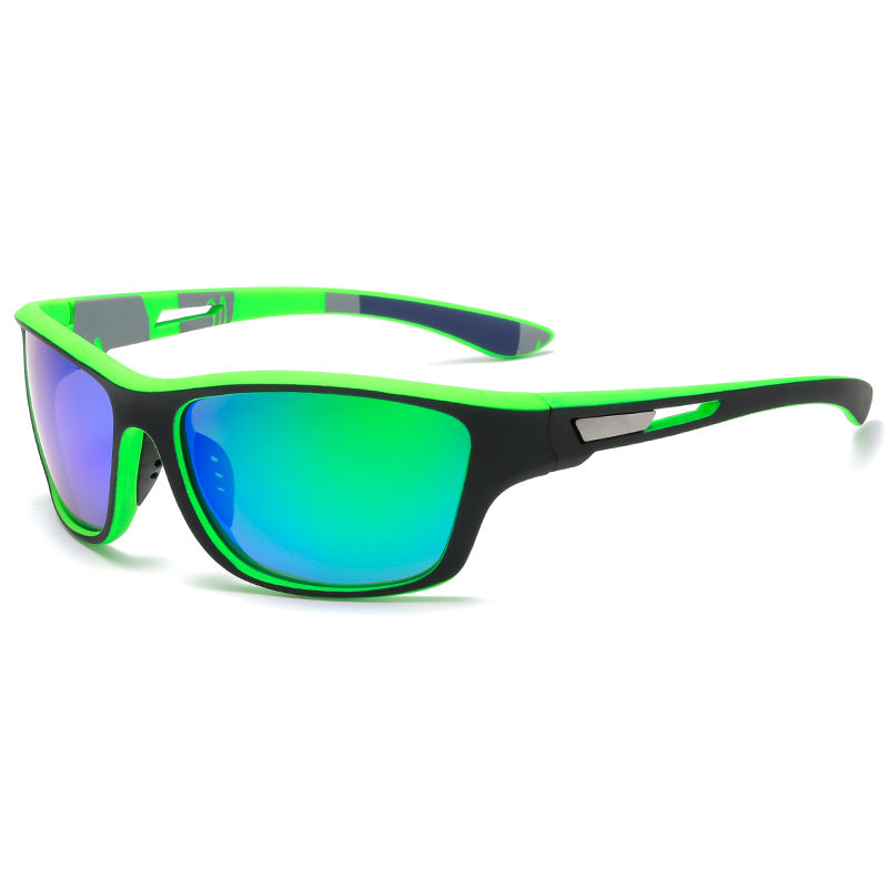 Sportsolbrille til herrer med polariserede linser og UV400-beskyttelse – Vayron
