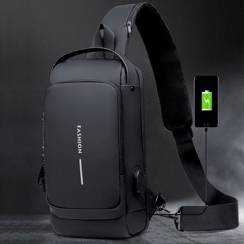 Stilfuld tyverisikret crossbody-taske - Nina