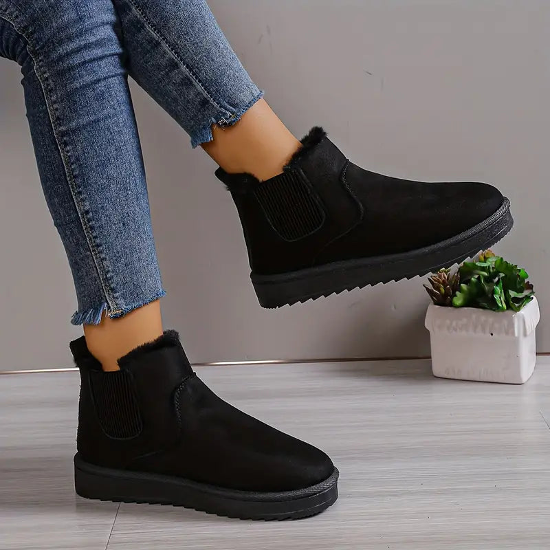 Comfy Termiske Slip-on Vinterstøvler - Sofia