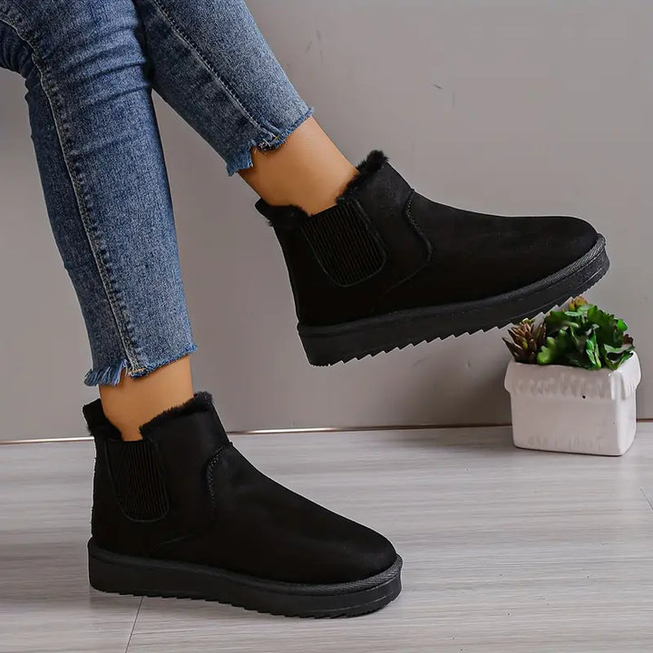 Comfy Termiske Slip-on Vinterstøvler - Sofia