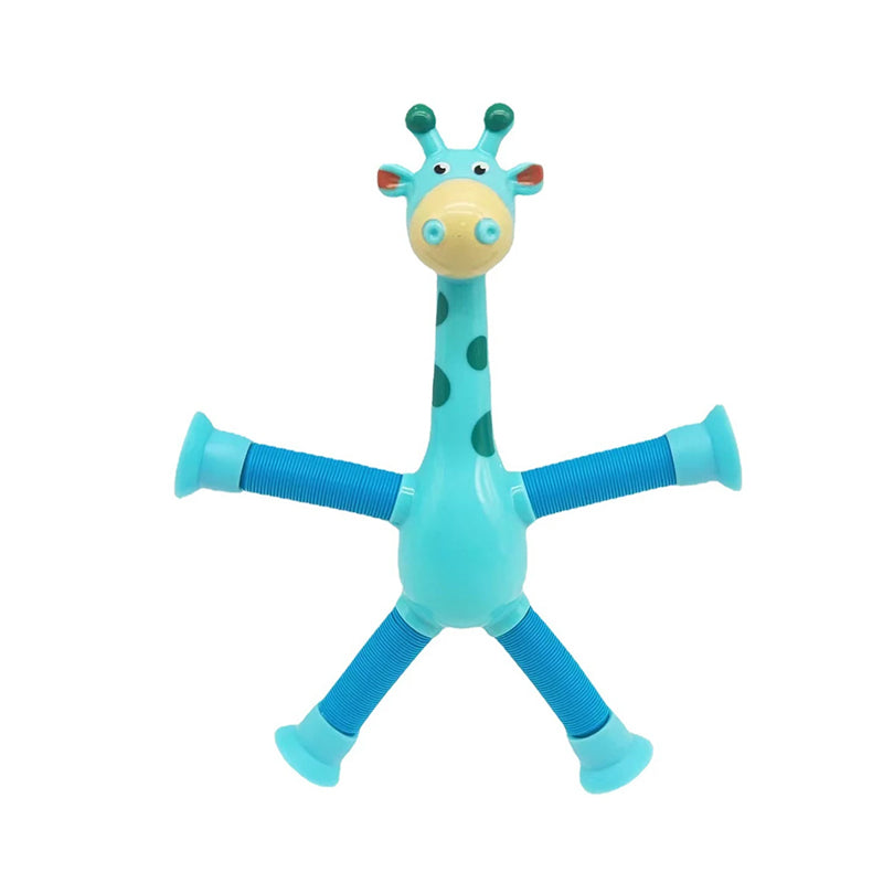 Fleksibelt giraf-legetøj med sugekop - StretchyGiraffe