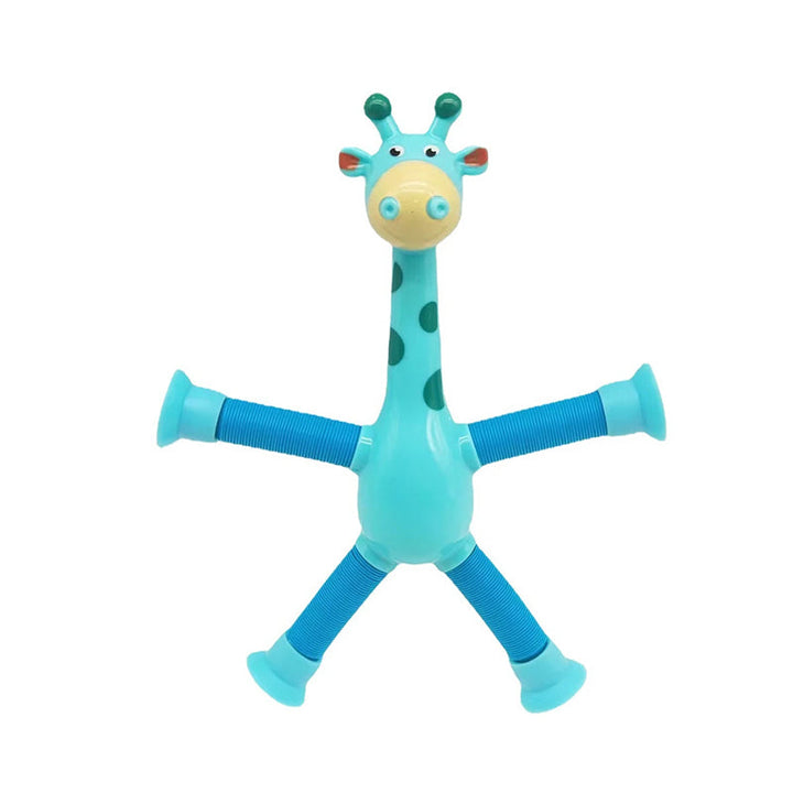 Fleksibelt giraf-legetøj med sugekop - StretchyGiraffe