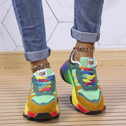 Farverige damesneakers – Solenya