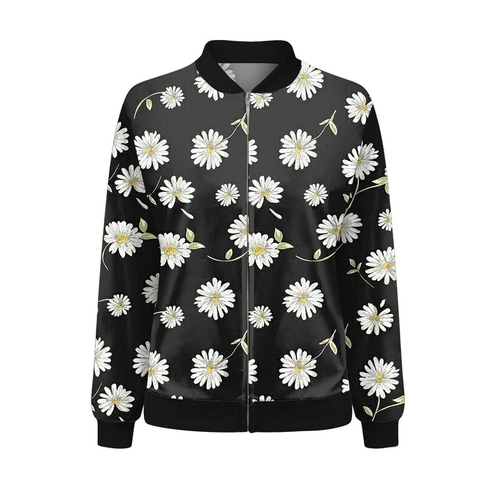 Dame-sommerjakke med fint blomsterprint – Fiora