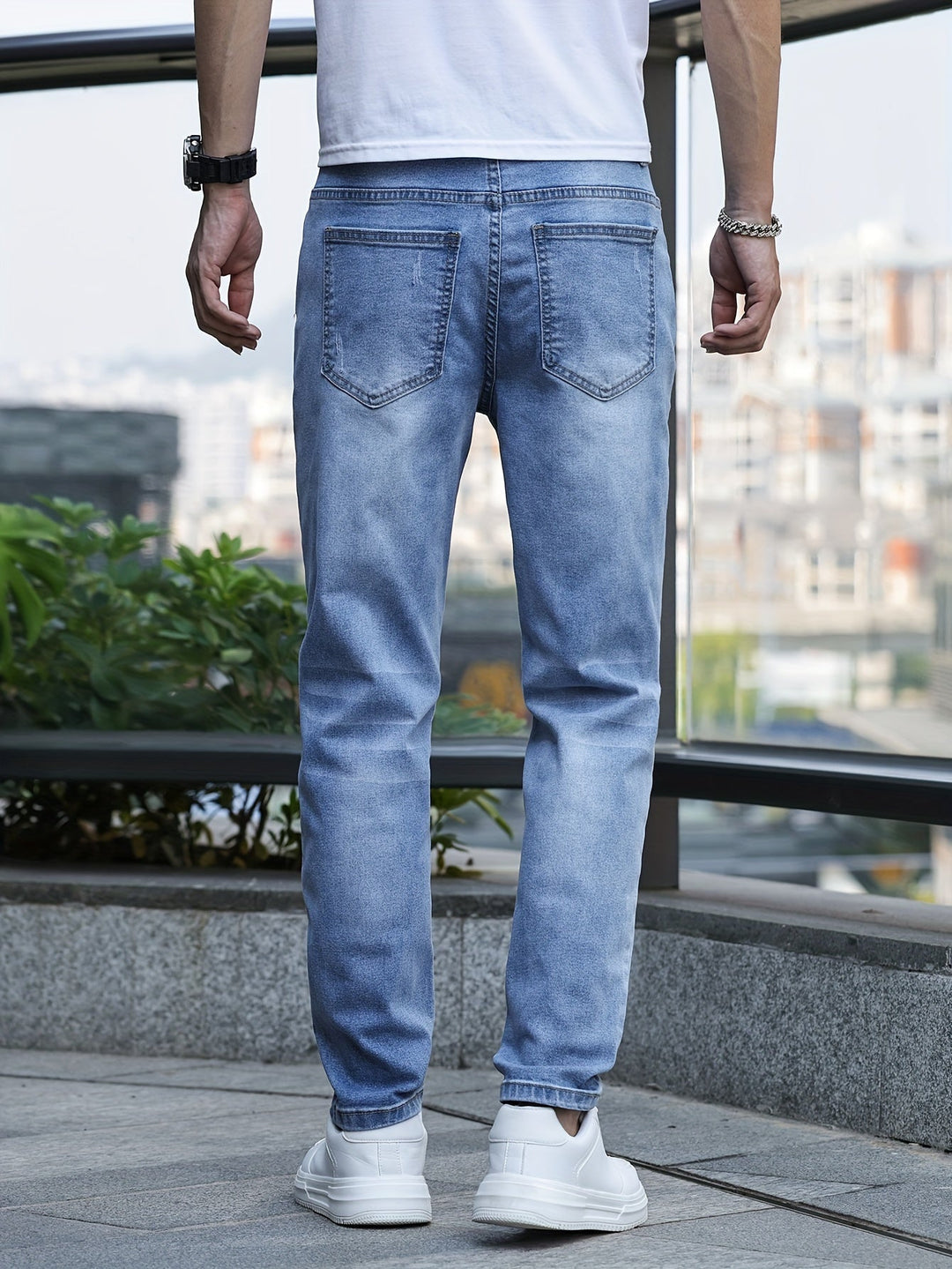 Chic Herre Streetwear Stretchbukser - Milan