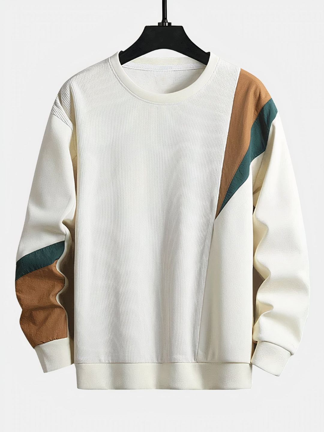 Herrepullover med farveblokdesign – Ruben
