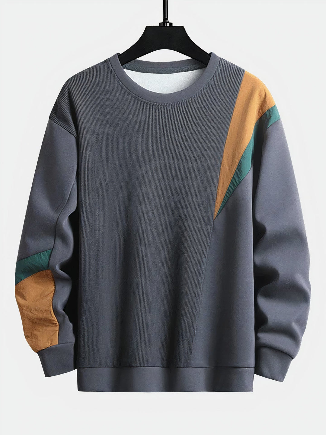 Herrepullover med farveblokdesign – Ruben