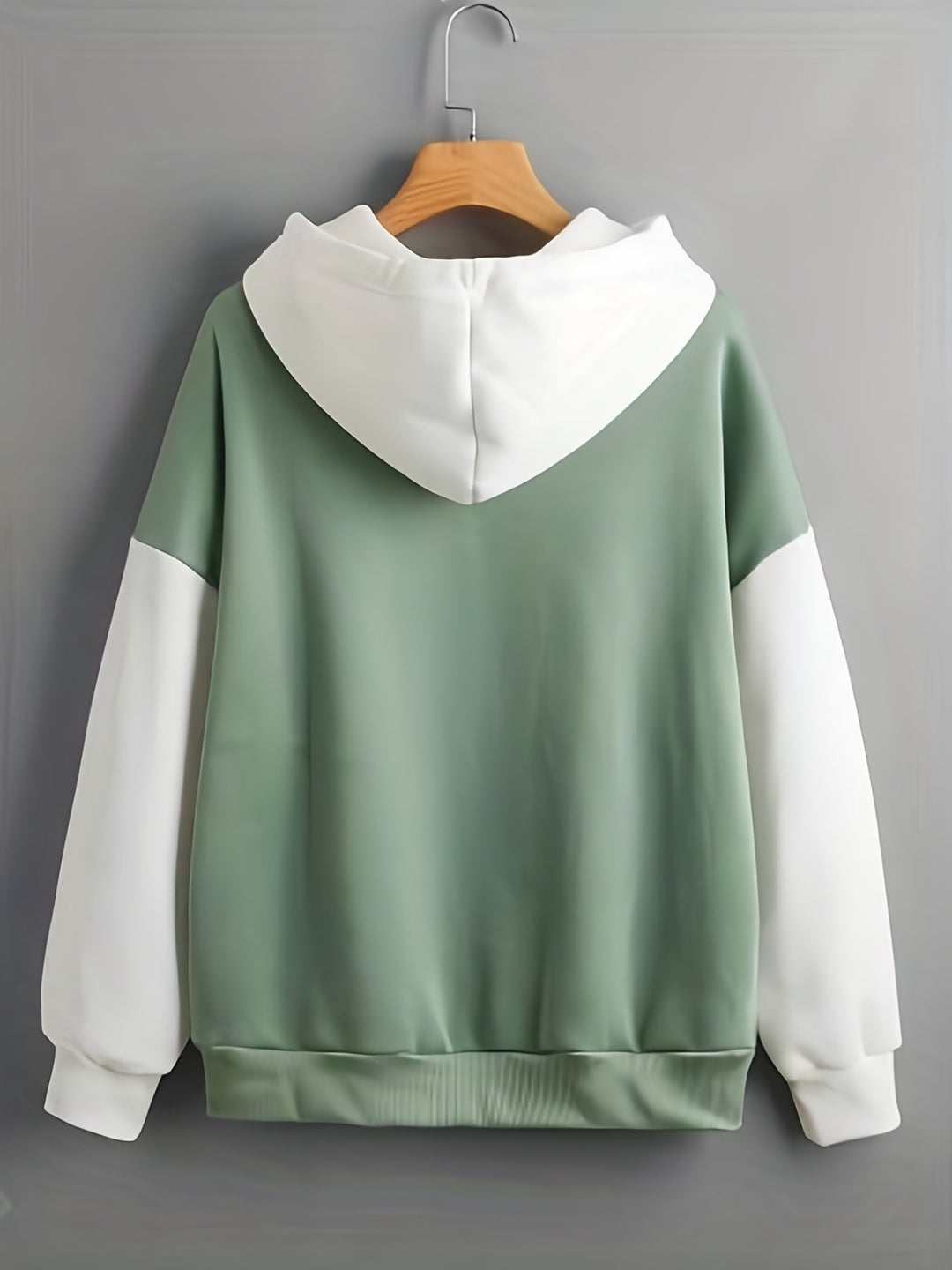 Sød dame-hoodie med kængurulomme - Amira