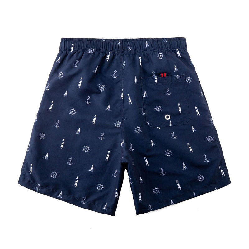 Trendy & hurtigtørrende herrebadeshorts med lommer – Matteo