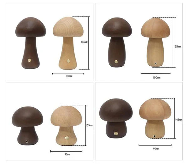 Træsvamp LED natlampe - GlowShroom