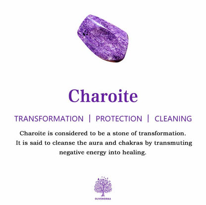 Lila Charoit-Stein, Transformation, Schutz, Reinigung, spirituelle Heilung, Edelstein.