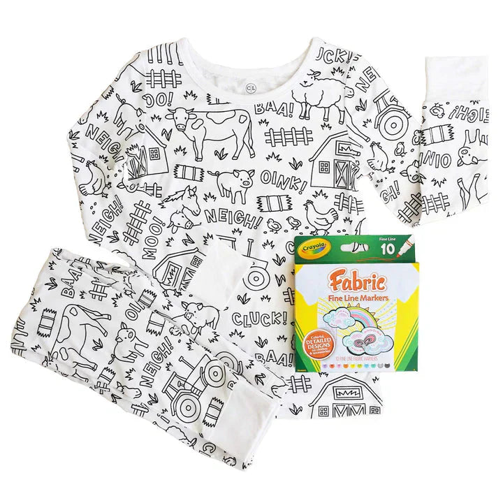 Kreativ børnepyjamas - DreamArt