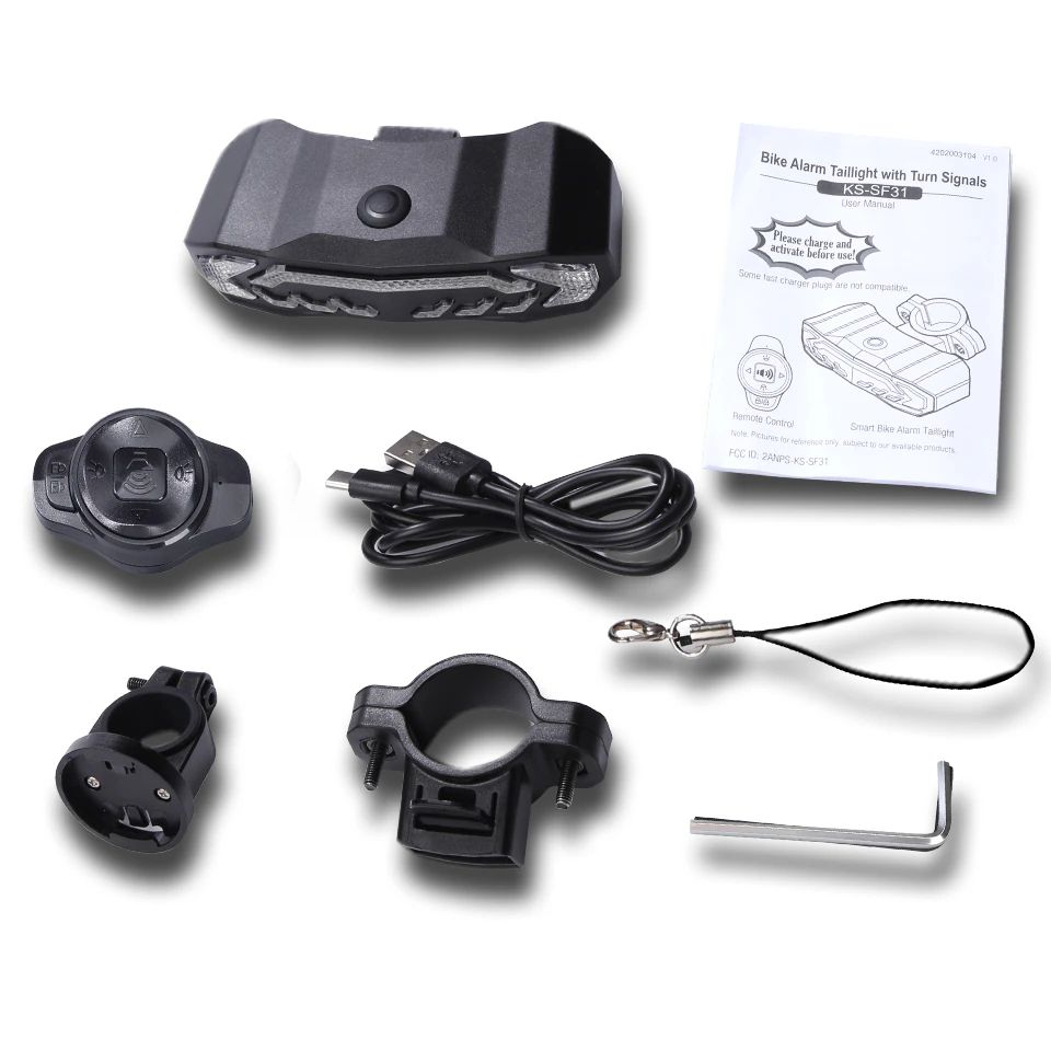 Smart baglygtealarm - BikeGuard™