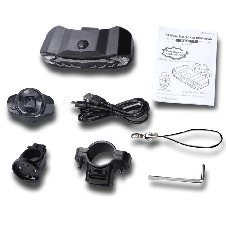 Smart baglygtealarm - BikeGuard™