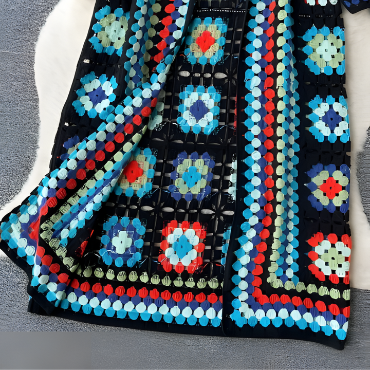 Munter Farverig Vest - Ivy