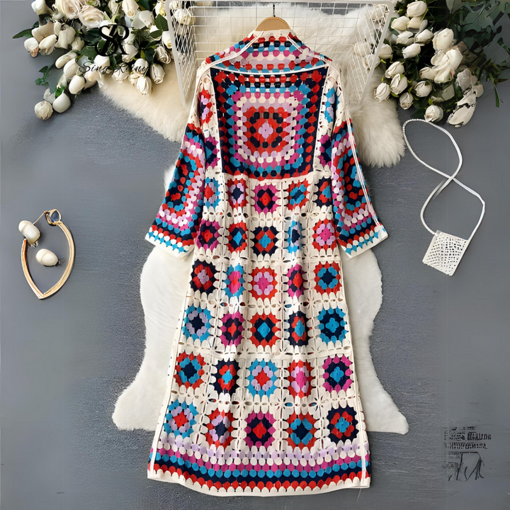Munter Farverig Vest - Ivy
