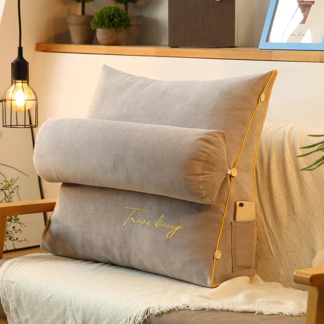 Ergonomisk rygstøttepude i kileform – Relaxa