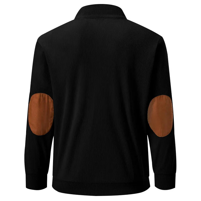 Herresweater med stående krave - Liam