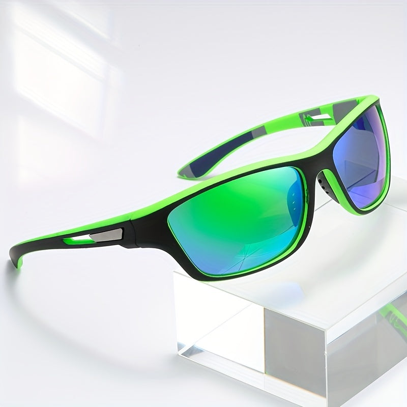 Sportsolbrille til herrer med polariserede linser og UV400-beskyttelse – Vayron