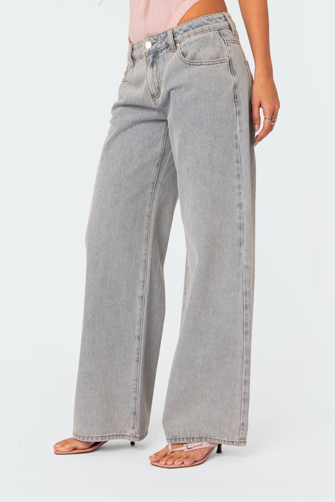 Damejeans med relaxed pasform - Skylar