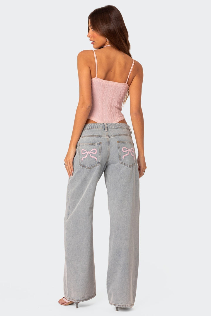 Damejeans med relaxed pasform - Skylar