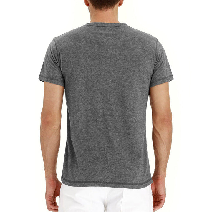 Sommer bomulds herre-T-shirt – Finn