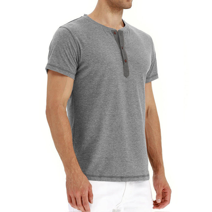 Sommer bomulds herre-T-shirt – Finn