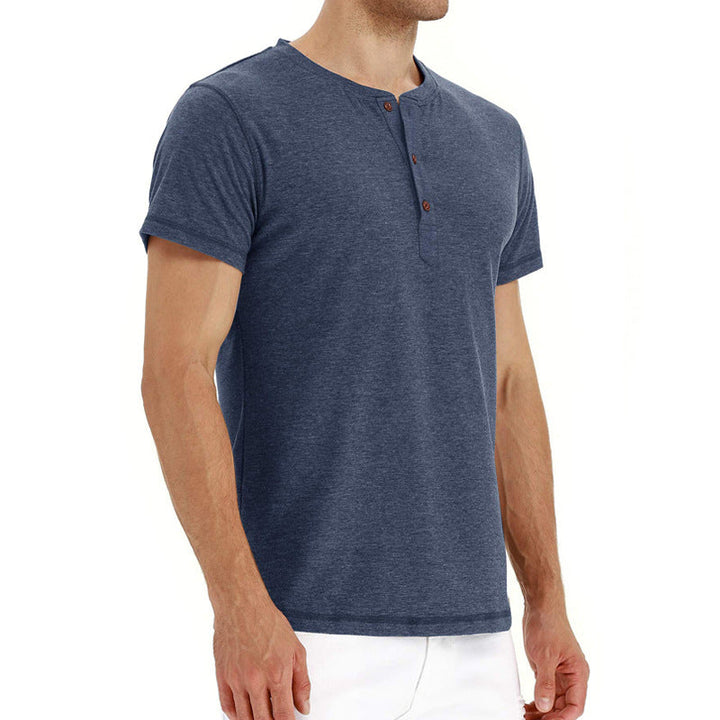 Sommer bomulds herre-T-shirt – Finn