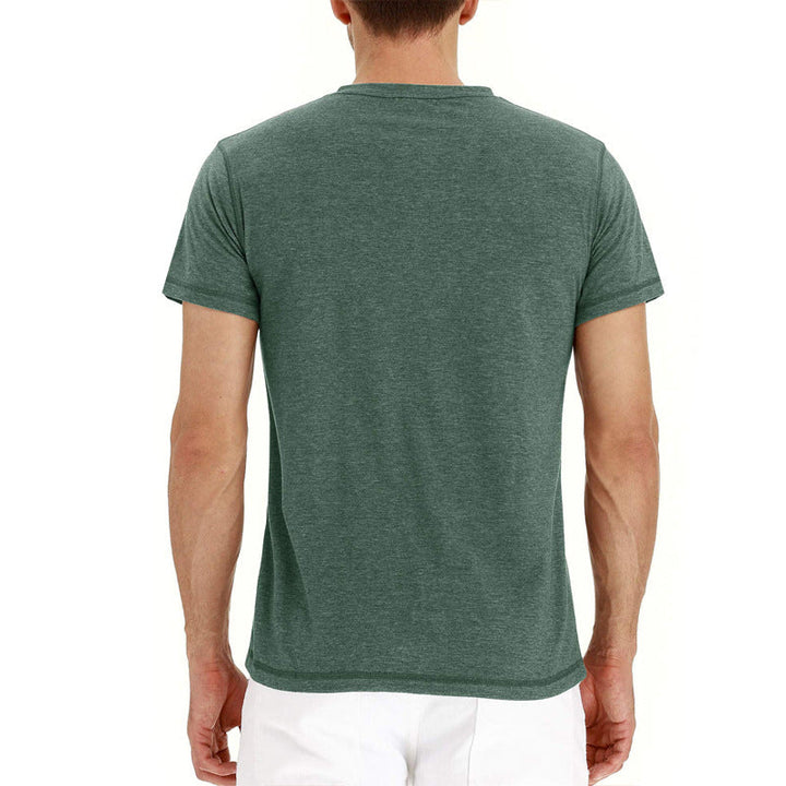 Sommer bomulds herre-T-shirt – Finn