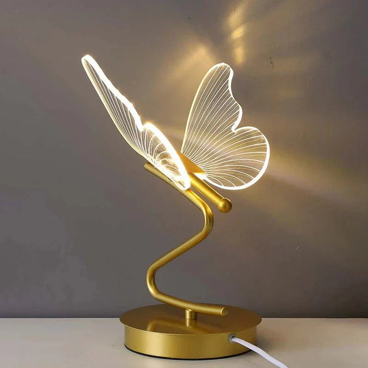 Luksus Sommerfugl LED-bordlampe - ButterflyLuxe