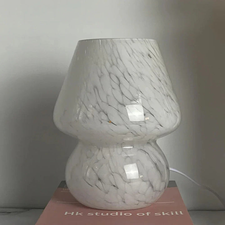 Æstetisk Glas Svamplampe - LumiMush