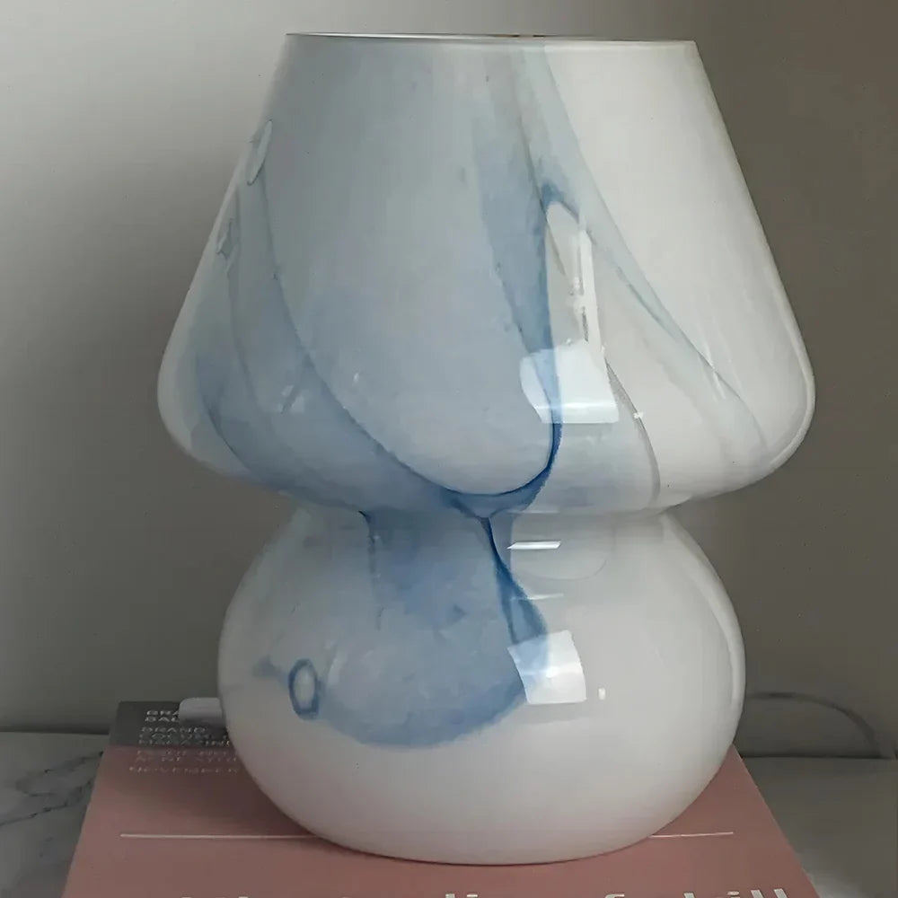 Æstetisk Glas Svamplampe - LumiMush