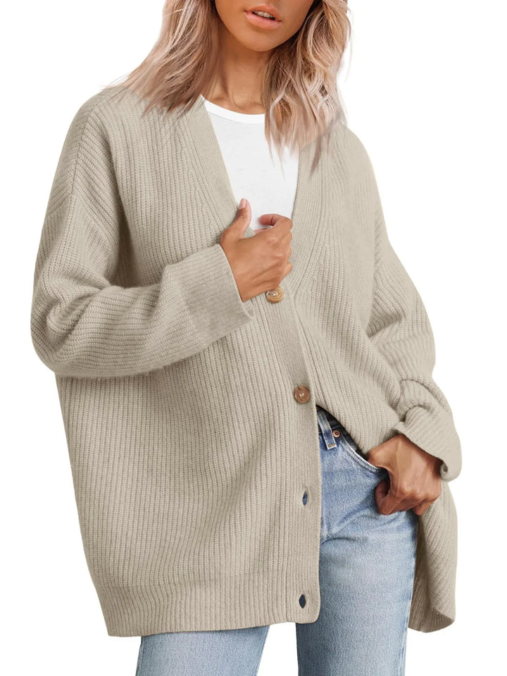 Dame Cashmere vest med V-udskæring - Sylvie