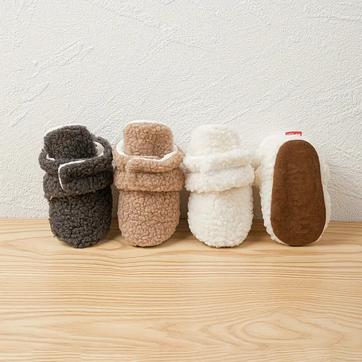 Børne Slofsokker af Teddystof – SnugglePaws