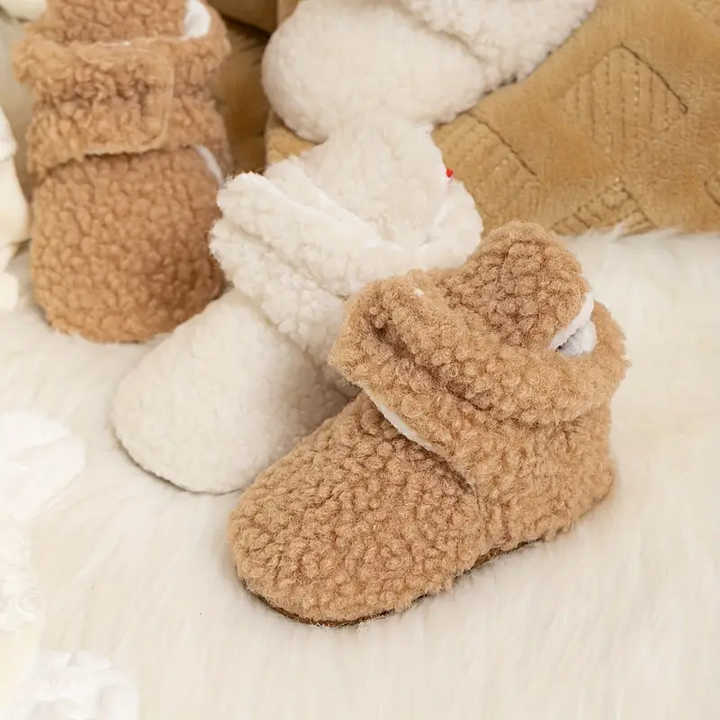 Børne Slofsokker af Teddystof – SnugglePaws