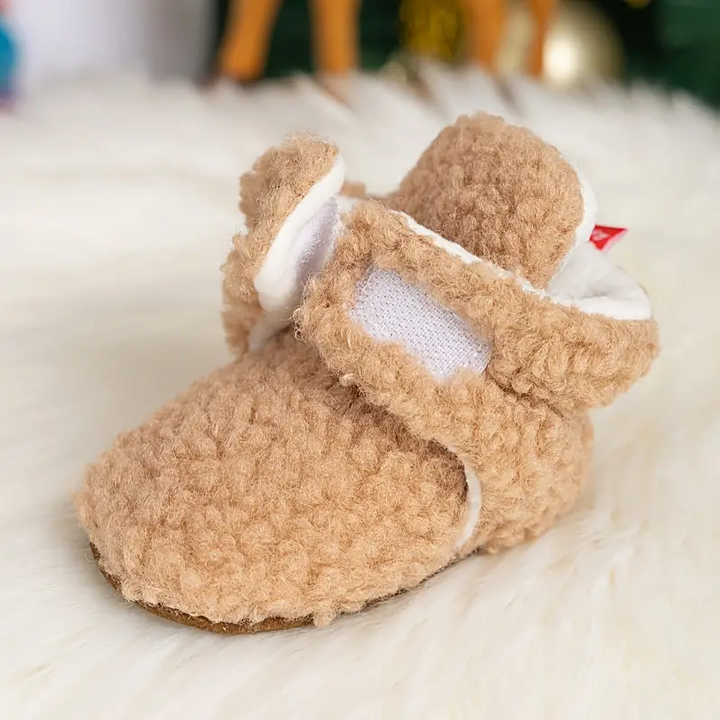 Børne Slofsokker af Teddystof – SnugglePaws