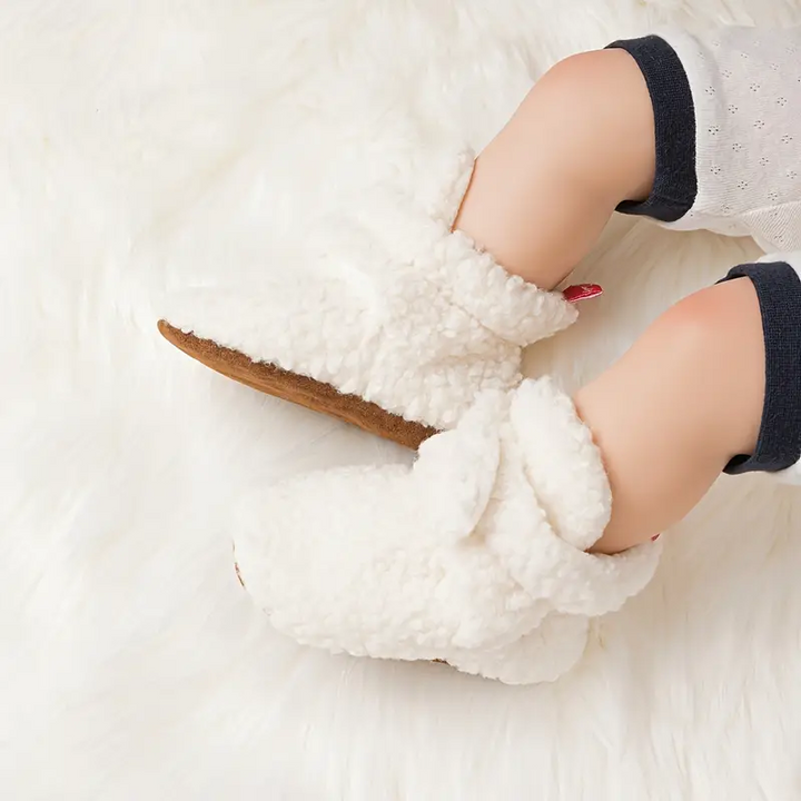 Børne Slofsokker af Teddystof – SnugglePaws