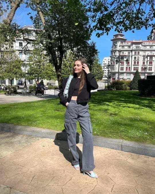 Trendy Dame Cargojeans - Nova