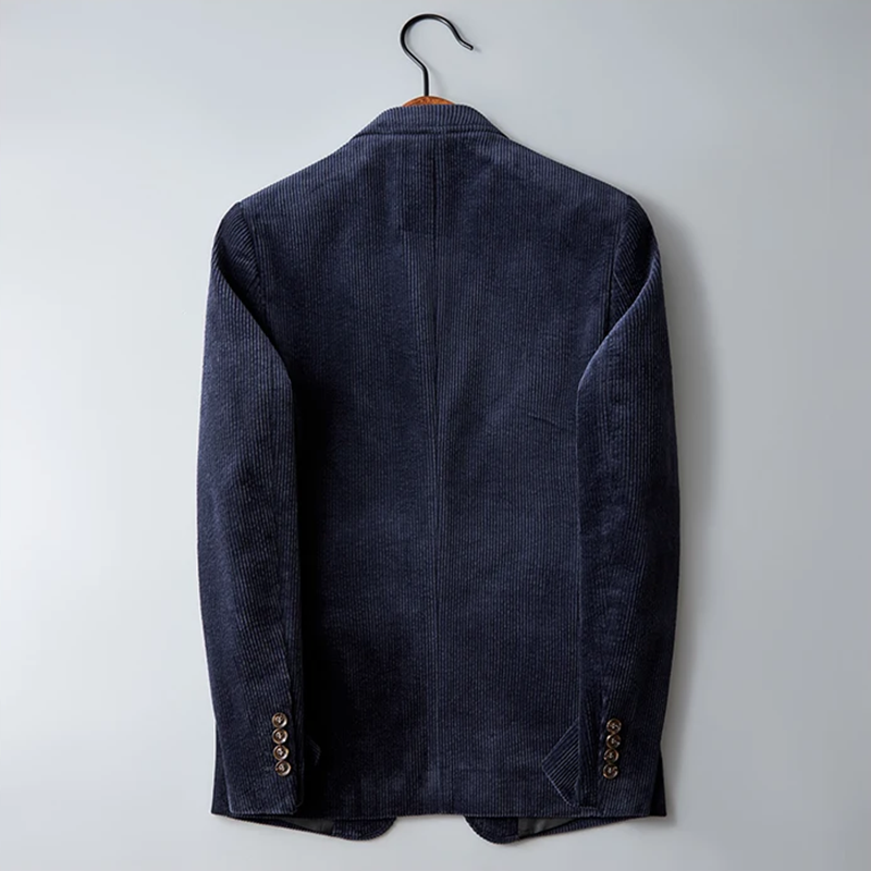 Smart herreblazer i ribfløjl - Vincent