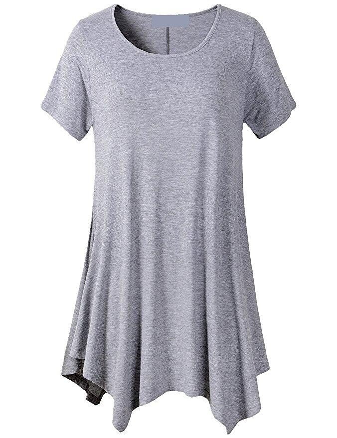 Loose Fit Dame T-shirt med Korte Ærmer – Taryn