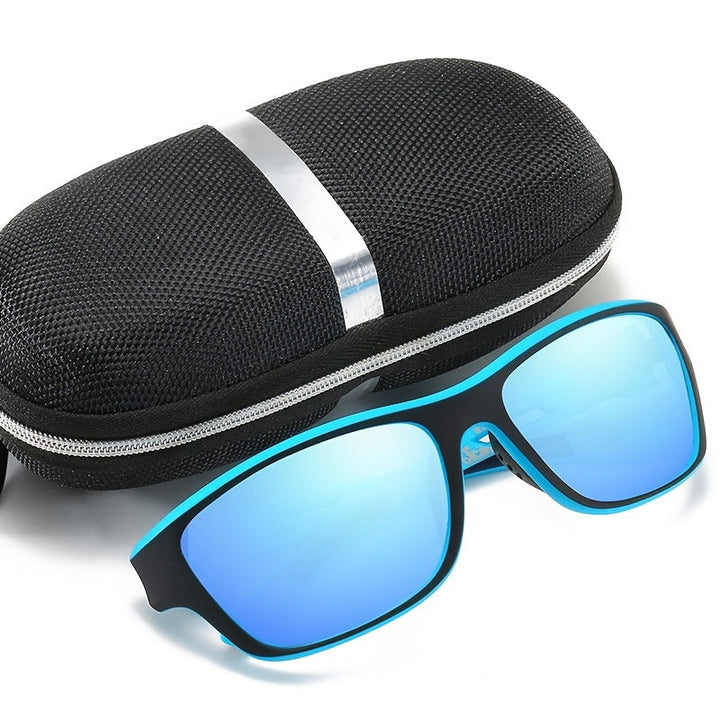 Sportsolbrille til herrer med polariserede linser og UV400-beskyttelse – Vayron