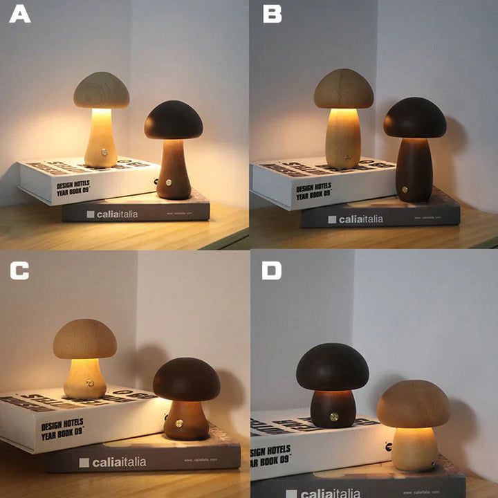Træsvamp LED natlampe - GlowShroom
