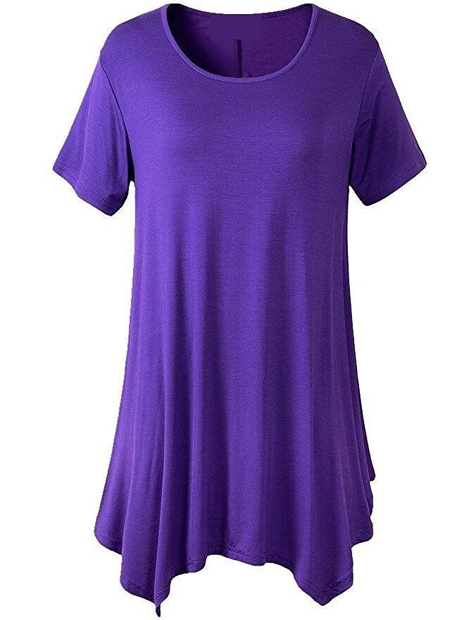 Loose Fit Dame T-shirt med Korte Ærmer – Taryn