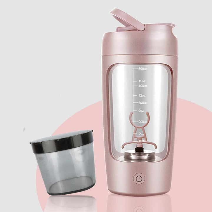 Selvmixende proteinshaker med USB-port – MixMate