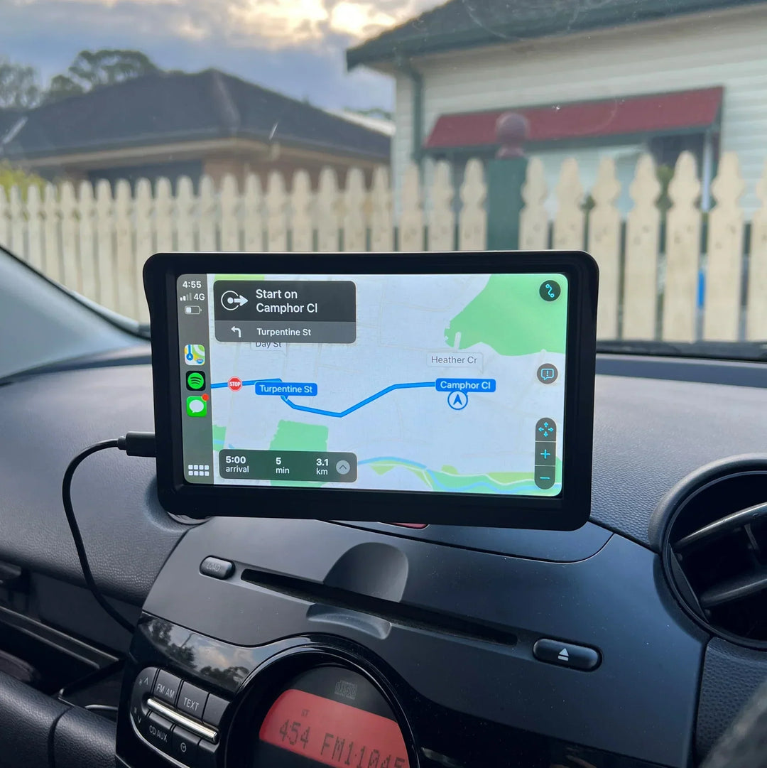 DrivePlay Pro 2+ – CarPlay & Android Auto skærm – VisionX