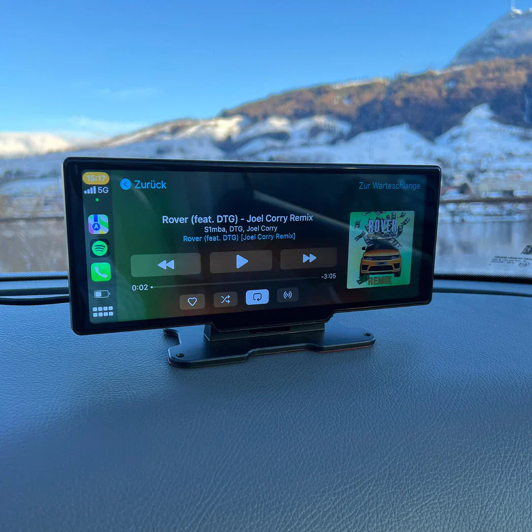 DrivePlay Pro 2+ – CarPlay & Android Auto skærm – VisionX